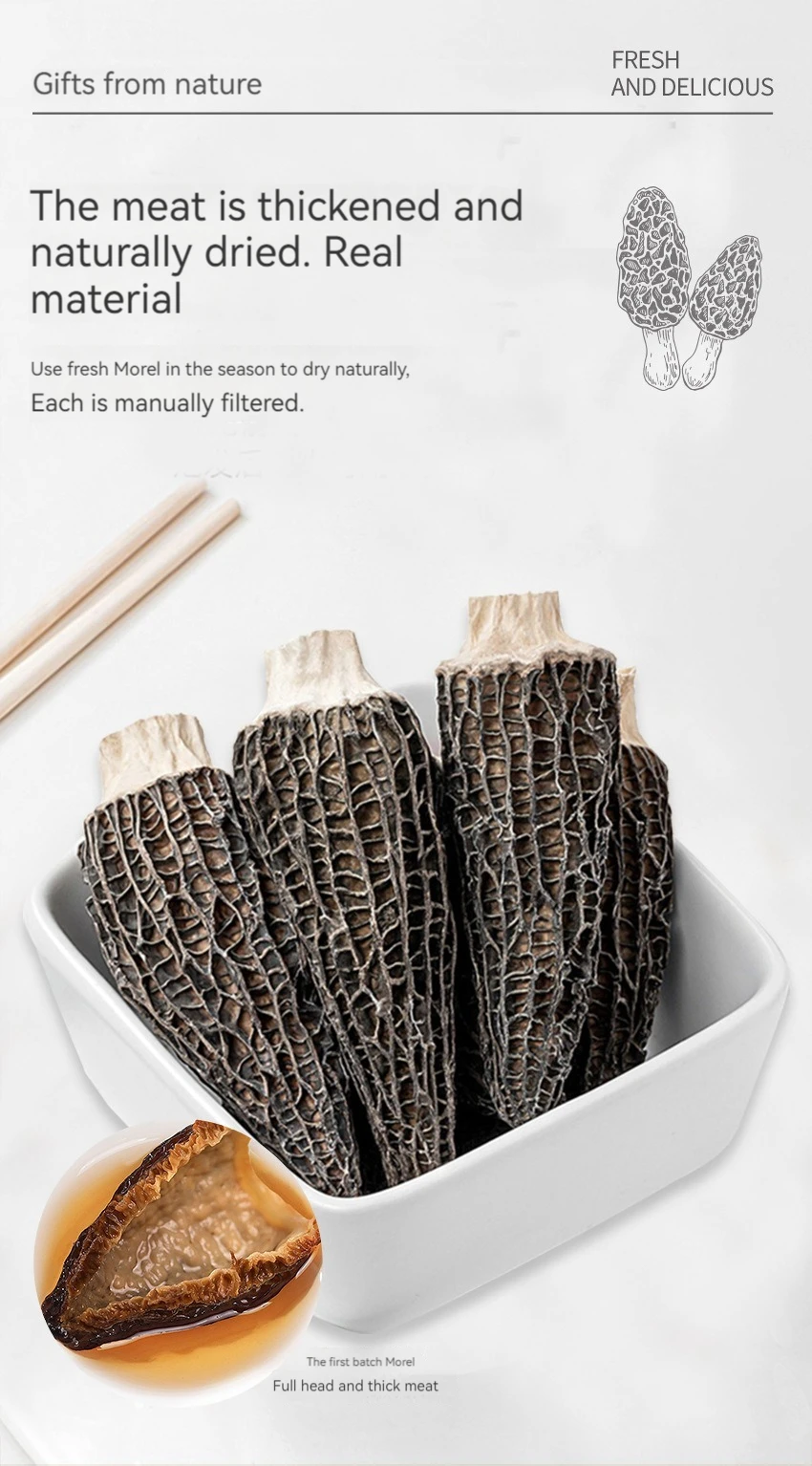 Black Morel Mushroom Dried Wild Morels For Sale Buy Wholesale Bulk Natural Organic Dried Black