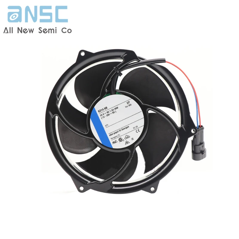 Original Axial flow fan 6314HR Converter fan 17251 36W 24V