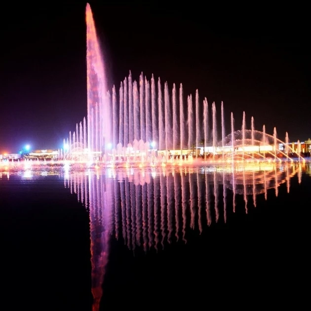 Multimedia Controlled  Water Fountain Water Features Pool Musical Dancing Fountain Show Outdoor