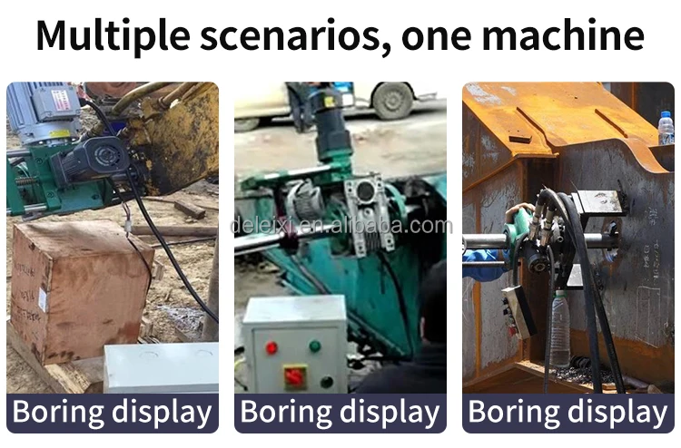 Portable Line Boring And Bore Welding System Machine For Stern Tail ...