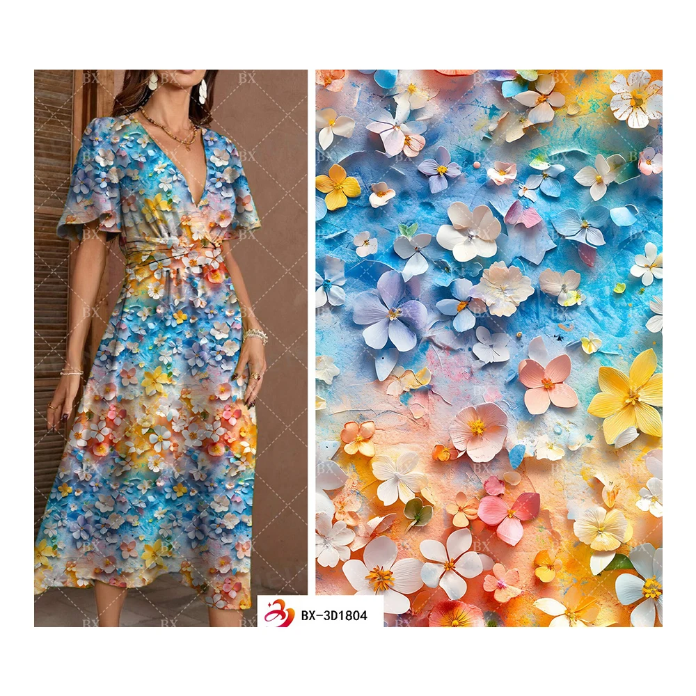 Tela chalis kain вискоза 100%