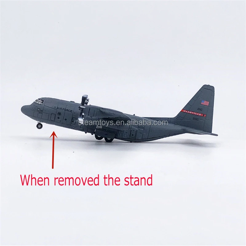 1/200 Scale Model Aircraft Lockheed C-130 Hercules USA Fighter Jet Model Diecast Military Plane Model Hot Sale