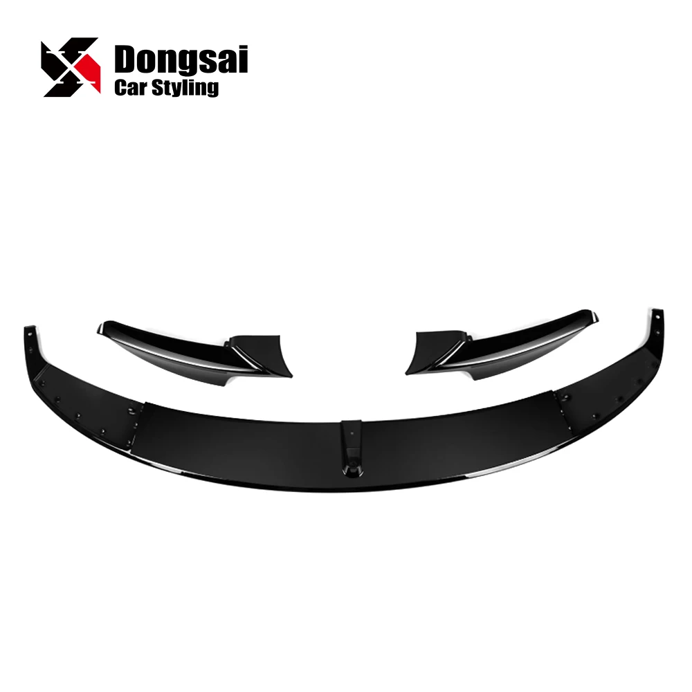 PP Gloss Black MP style front lip for BMW 3 series F30/F35 2012-2019 front bumper lip