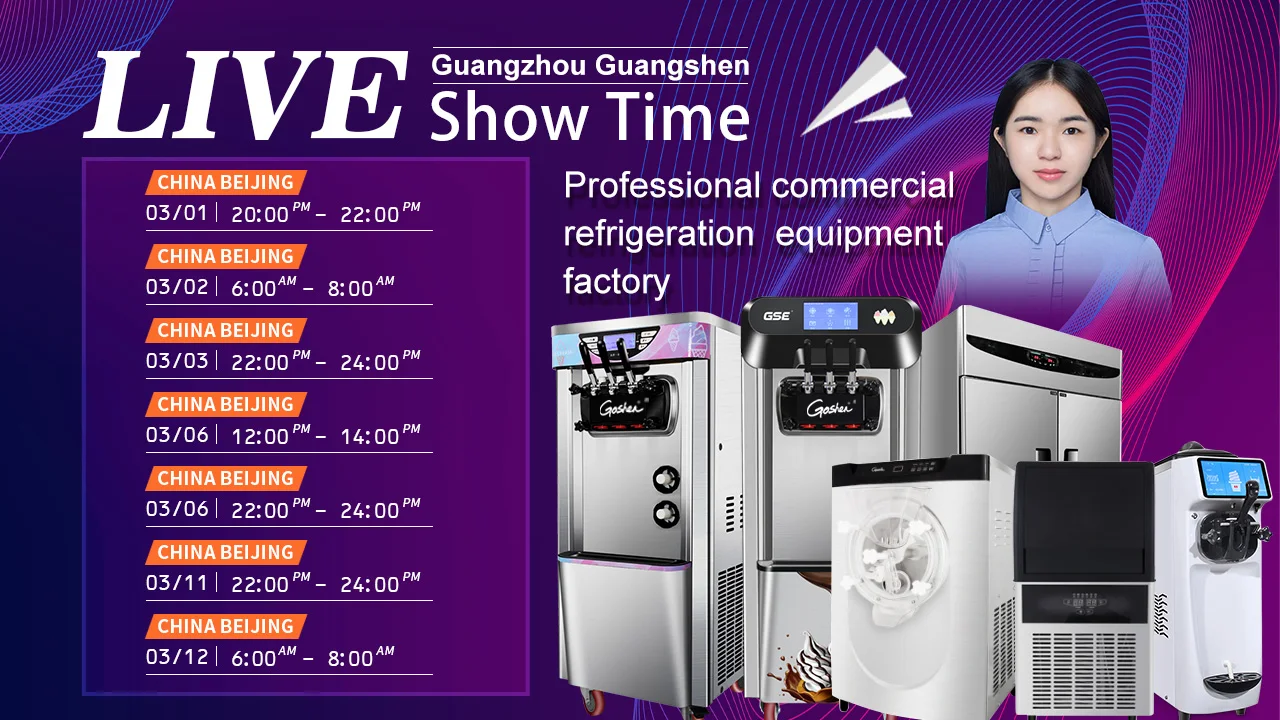 Gse Three Flavors Commercial Ce Prove,Table Soft Ice Cream Machine For
