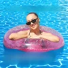 90 Pink Sequined Rings