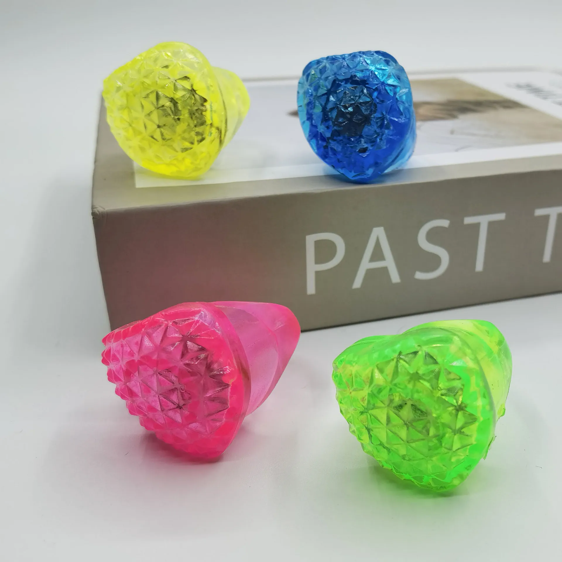 Рекламные мигающие светодиодные кольца для вечеринок желе светящиеся игрушки