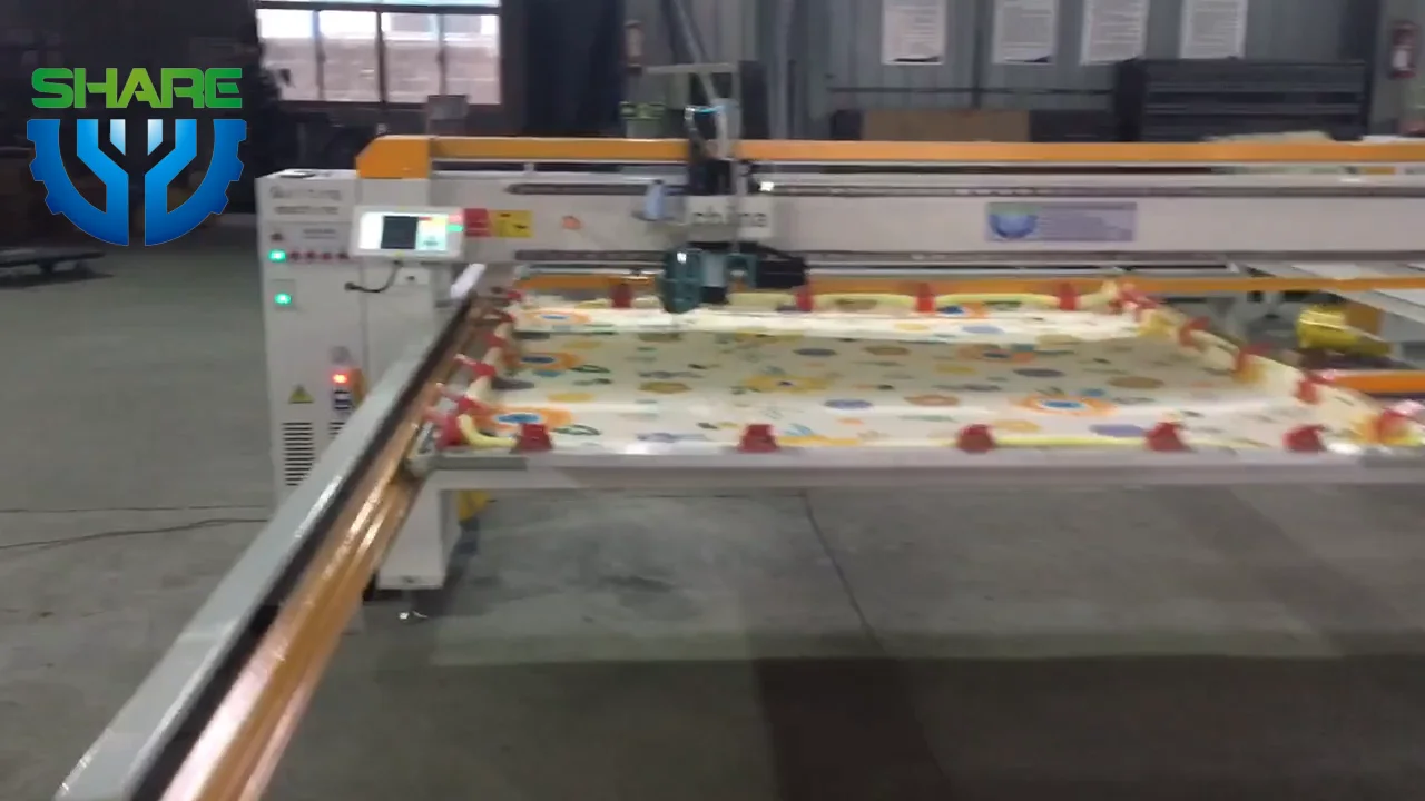 Longarm Computerized Single Needle Quilting Sewing Machine Buy Long