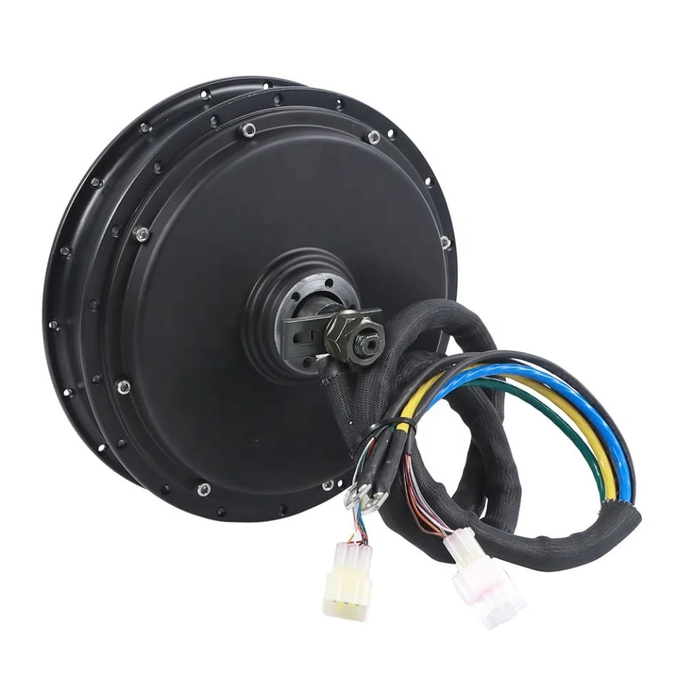 Super Power Fast Speed QS 205 V3 72v 1000w 2000w 3000w 5000w Electric Bike Motorcycle Hub Motor Kit With SABVOTON Controller