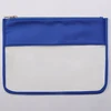 #39 bolsa transparente plana azul oscuro