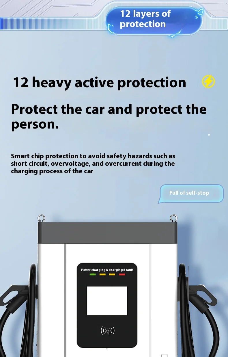 200kw 200 kw 180kw 120kw 150kw 100kw Commercial Dc Ev Fast Ev Charger 120-240kw Charging Station with Advertisement Display