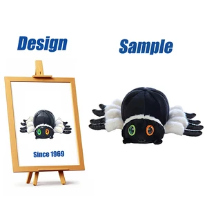 Shengye China CPC ASTM Facoty OEM High Quality Custom 15CM 20CM 30CM Soft Cartoon Plush Insect Spider Animal Stuffed Doll
