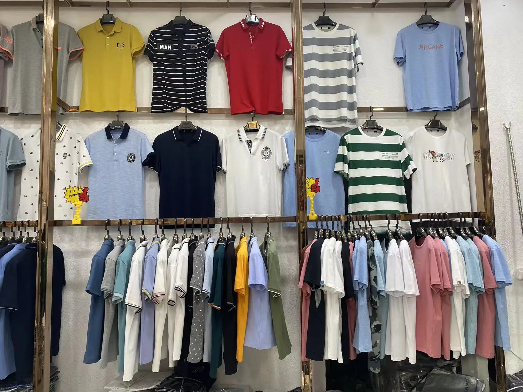 Famous Brand Hla Apparel Stock Men T Shirt Super Quality Variety Of ...