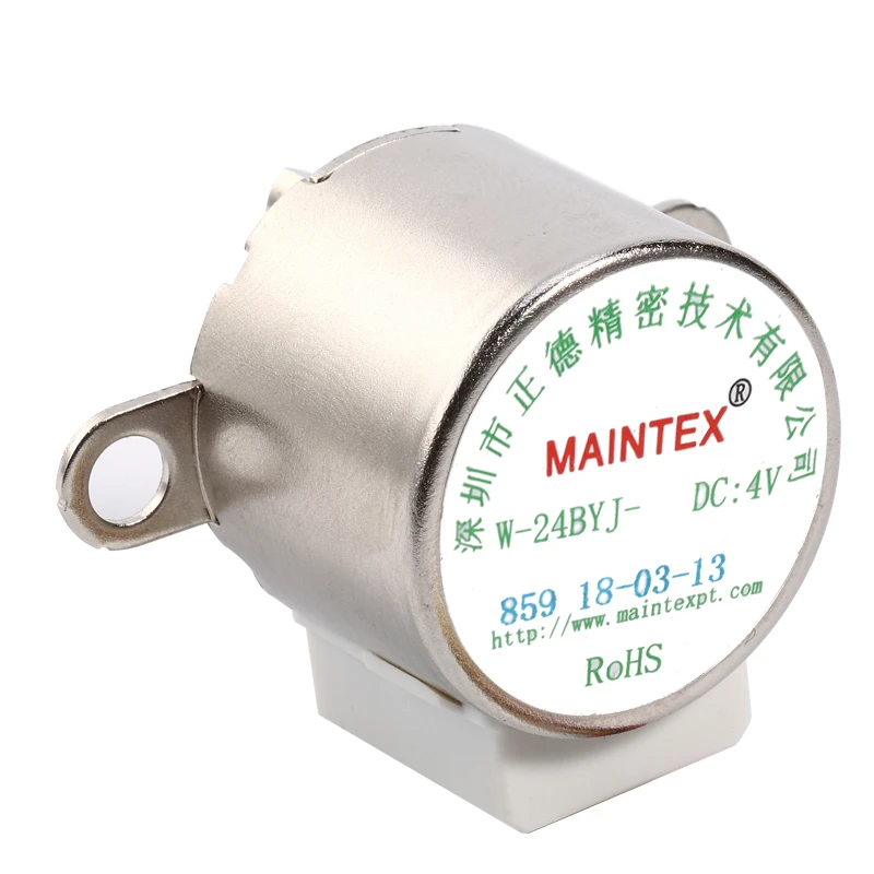 Maintex 24BYJ48 High Precise Powerful 24mm Diameter Geared Reducer Stepper Motor for Shared Mobile Power Supply Holder