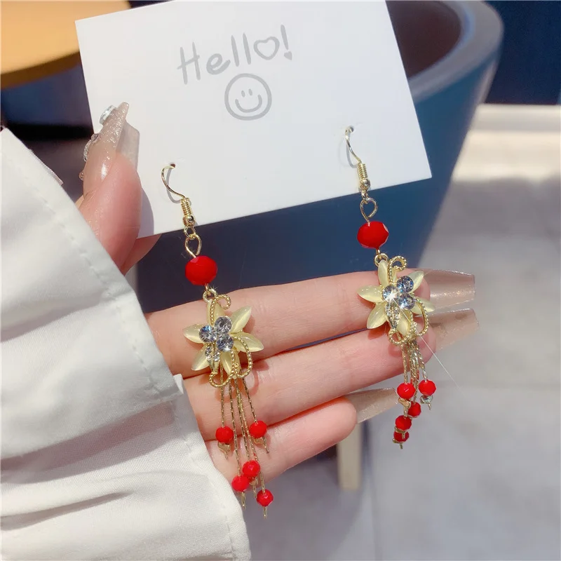 Luxury Pearl Earrings with Diamond Floral Accents