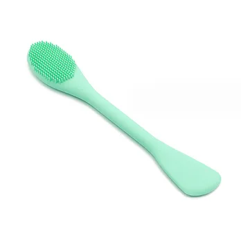Customizable eco-friendly facial mask brush women beauty products  reusable soft silicone  brush and comb beauty cleansing brush