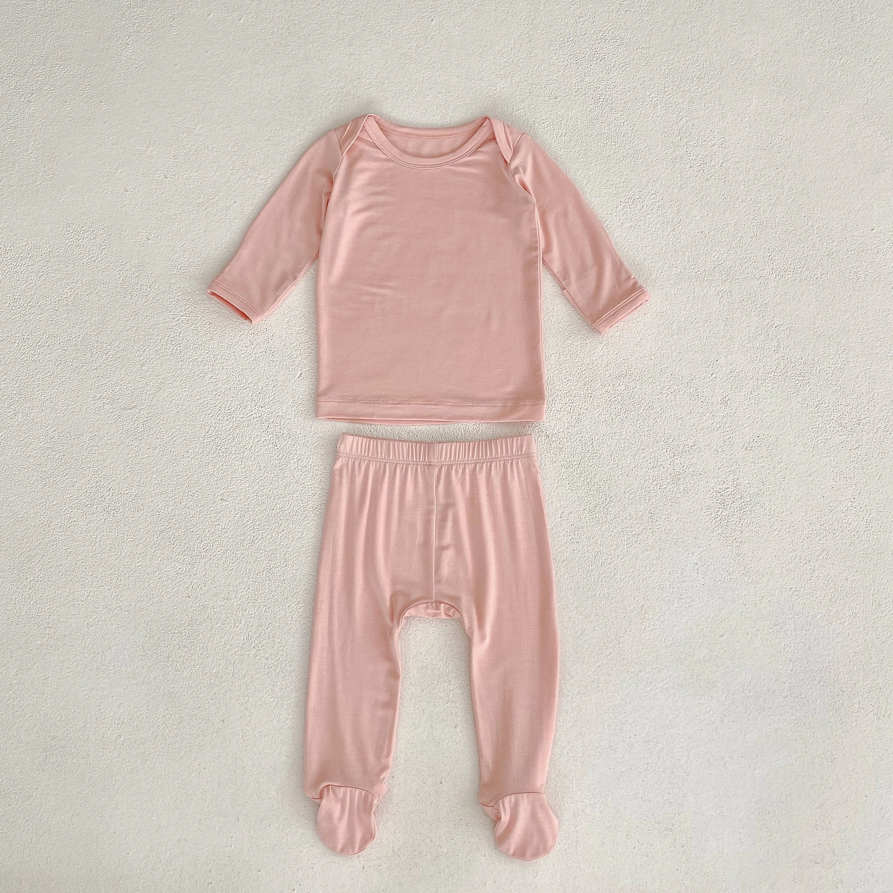 RTS Bamboo Newborn Baby Clothes Zipper Pajamas Suit Set Soft Baby Jumpsuit  Sleepers Baby Rompers