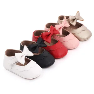 Baby Girls Shoes Rubber Sole High Quality Princess Dress Shoes Infant Toddler Shoes Newborn