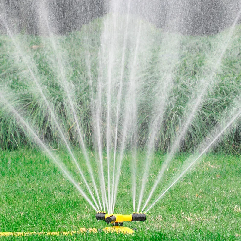 360 Degree Automatic Rotating Sprinkler Head for Garden Farm Lawn Agriculture Nursery Irrigation Tandem Sprinkler Water Sprayer