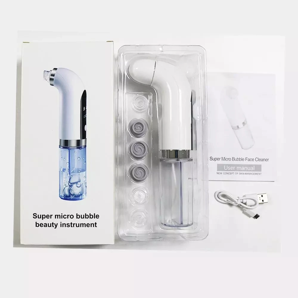 Water Circulation with Small Bubbles Facial Blackhead Remover Pore Vacuum Cleaner  Beauty Instrument Bubble Beauty Instrument