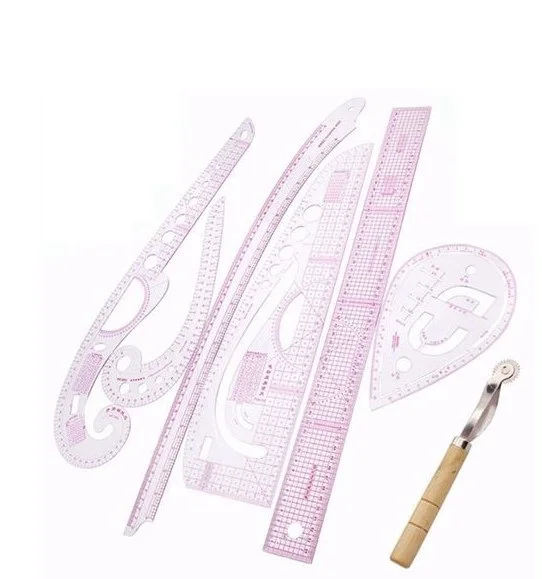 Plastic Sewing Square Curve Rightangle Ruler Tailor Drawing Craft Tool DIY Supply Tool Choose French Curve Ruler