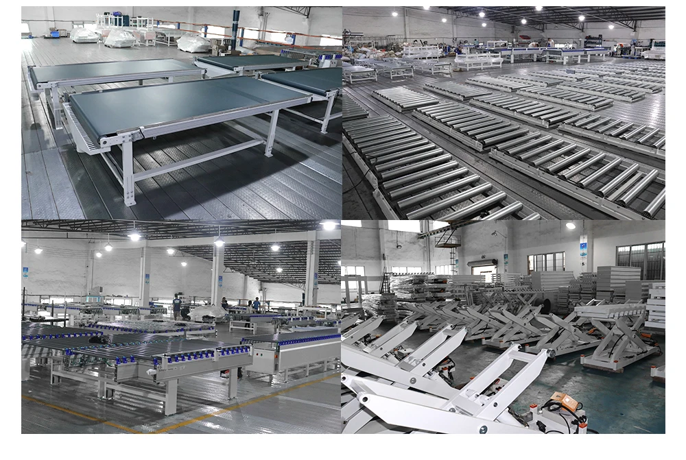 Hongrui One - Click Operation And Easy Loading And Unloading E Shape Lift Table unloading table factory