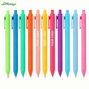 Custom Acrylic Clip Pen UV Printing Any Logo Custom Colorful Ballpoint Pen Wholesale School Office Supplie Student Motivational