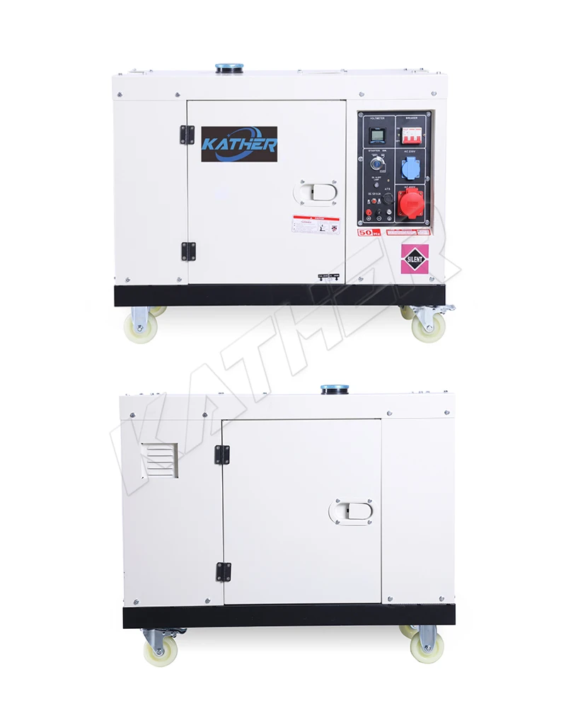 60hz super silent diesel generator 10kw generator water cooling 10kva diesel soundproof water cooled generators 20kva 15kw551-8