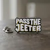 Pin de esmalte con letras personalizado