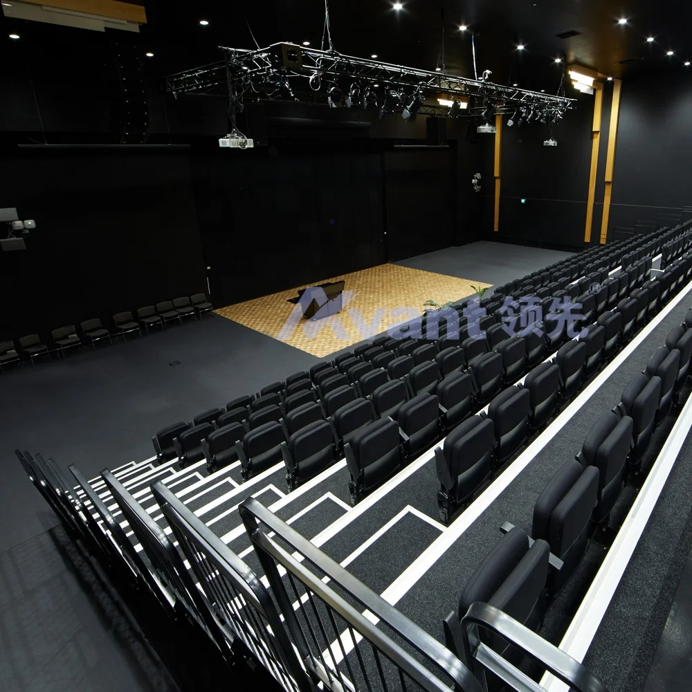 Avant Retractable Auditorium Seating System Indoor Theater Event ...