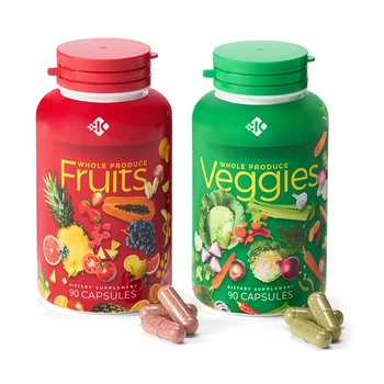 OEM/ODM Private Label Vegan Support Immune Supplement Organic Vitamins Fruits and Veggies Greens Capsules