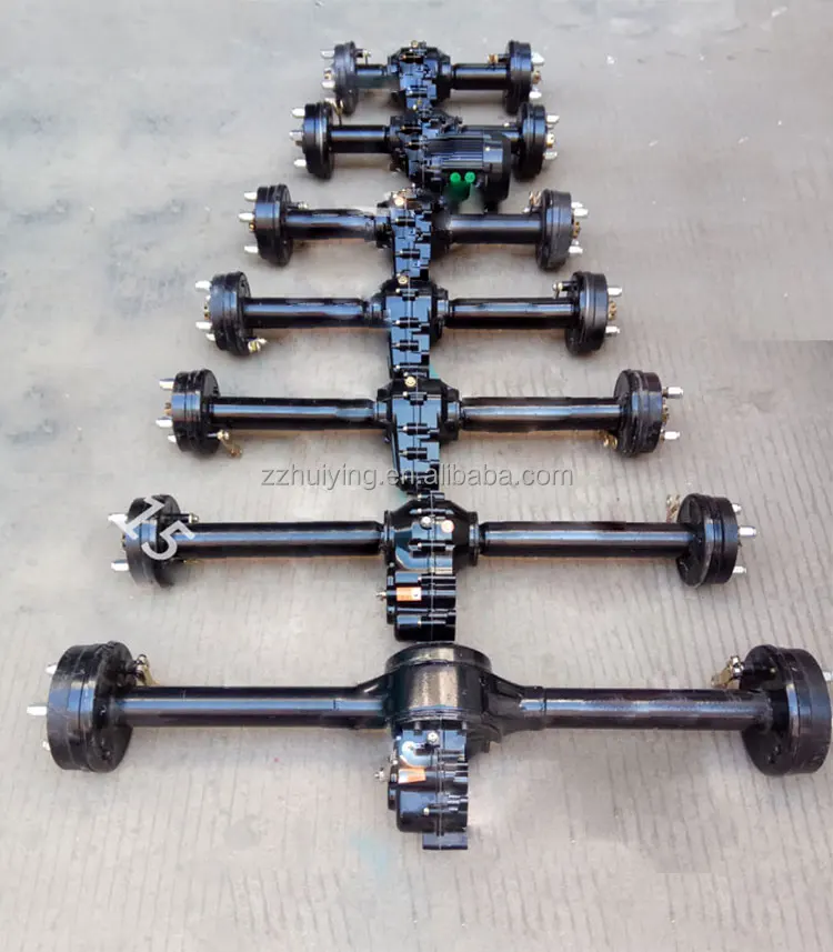 1200w Motor Differential Transmission Rear Axle Engineering Electric