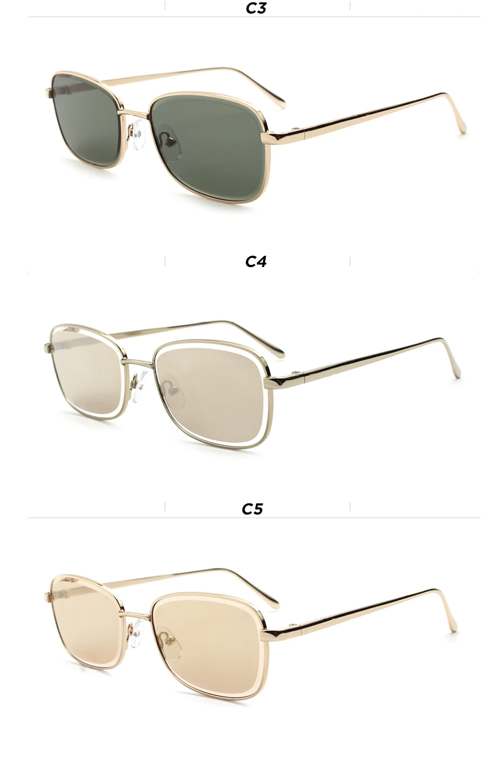2026 Unisex Retro Metal Frame Sunglasses