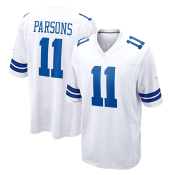 Wholesale Hot Sale Dallas City Stitched American Football Jersey Men's S  White Team #88 Ceedee Lamb #11 Parsons 4 Prescott From m.