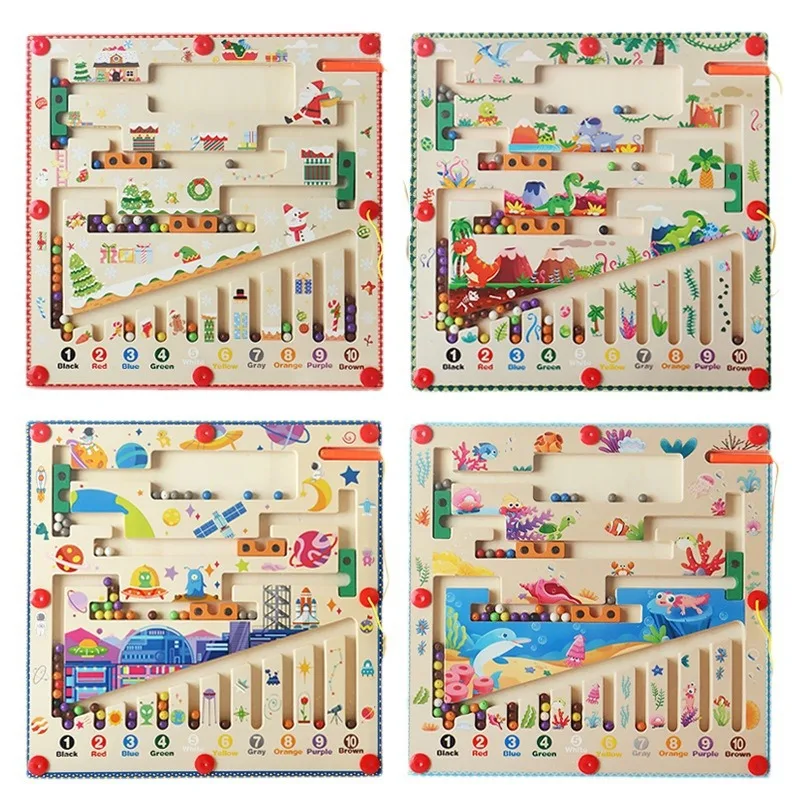 Et 2024 Trending Product Wooden Maze Board Risk Board