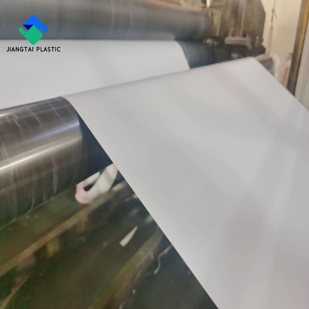 Jiangtai 1300mm Lampshade White Pvc Roll White Diffuser Pvc Film For
