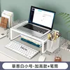 Small White Grass Pen Holder - Taller Version