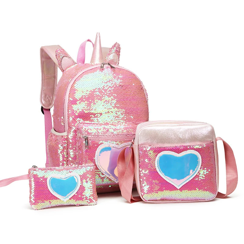 Ball Glitter Magic Unicorn Sequin Bag 
