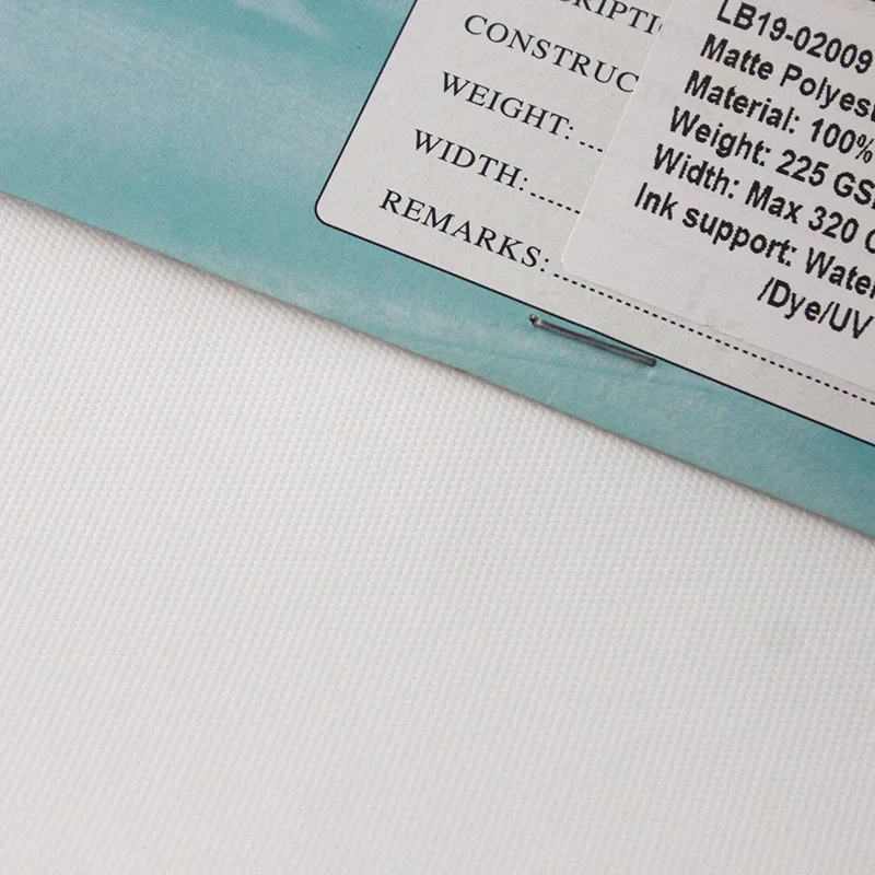 Factory Supply 100 Polyester Fabric Artistic Giclee Print Sublimation Canvas Roll