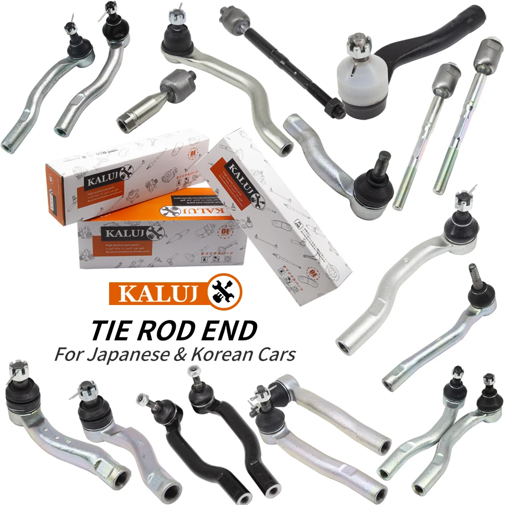 Kaluj Steering Axial Joint Tie Rod End Rack End for Toyota Honda Nissan Mazda Suzuki Mitsubishi Subaru Hyundai Kia