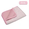 Pink-ice silk mat