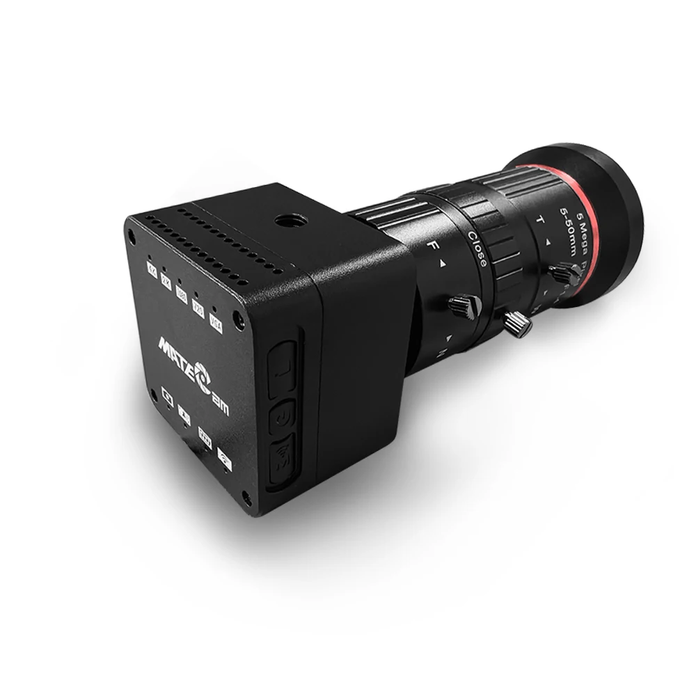 Matecam X9 50mm 10x Optical Zoom Lens Wifi 4k Fhd Mini Telescope Ap