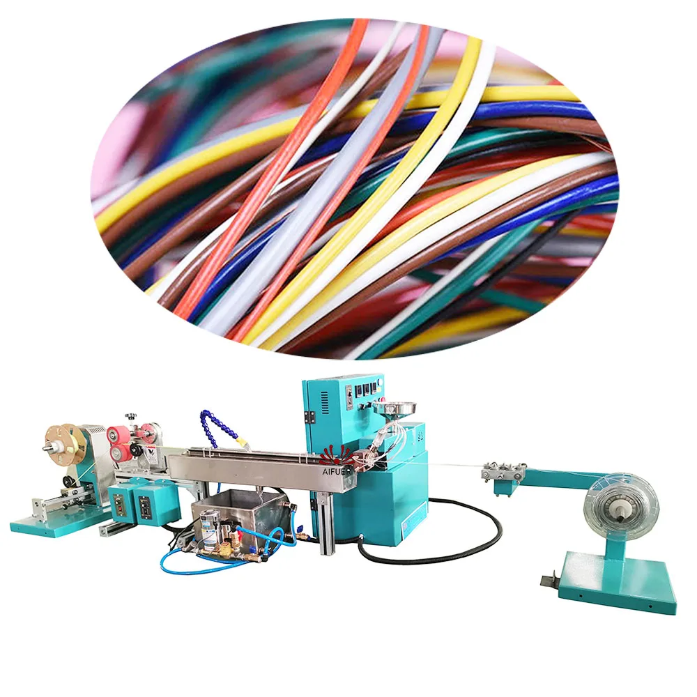 Power Cable Extrusion Production Line/ Electrical Wire Extruder/ Power Wire Cable Extruding Machine