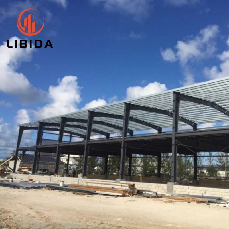 Структурное стальное здание на заказ стальная конструкция металлическое высококачественные стальные конструкции