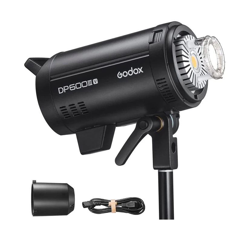Godox DP600IIIV Studio Flash 600Ws Strobe Flash Mono Light for Portrait,  Fashion, Wedding, Product Photography