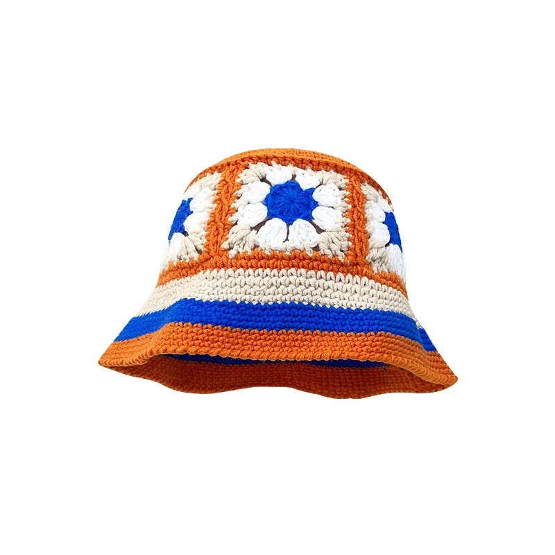 Crochet Bucket Hat - Fashionable & Foldable Summer Beanie display picture 3