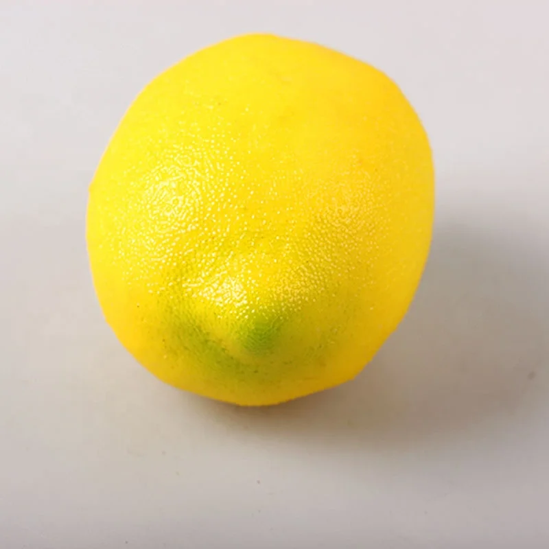 Lifesize Polystyrene Foam Artificial Lemon