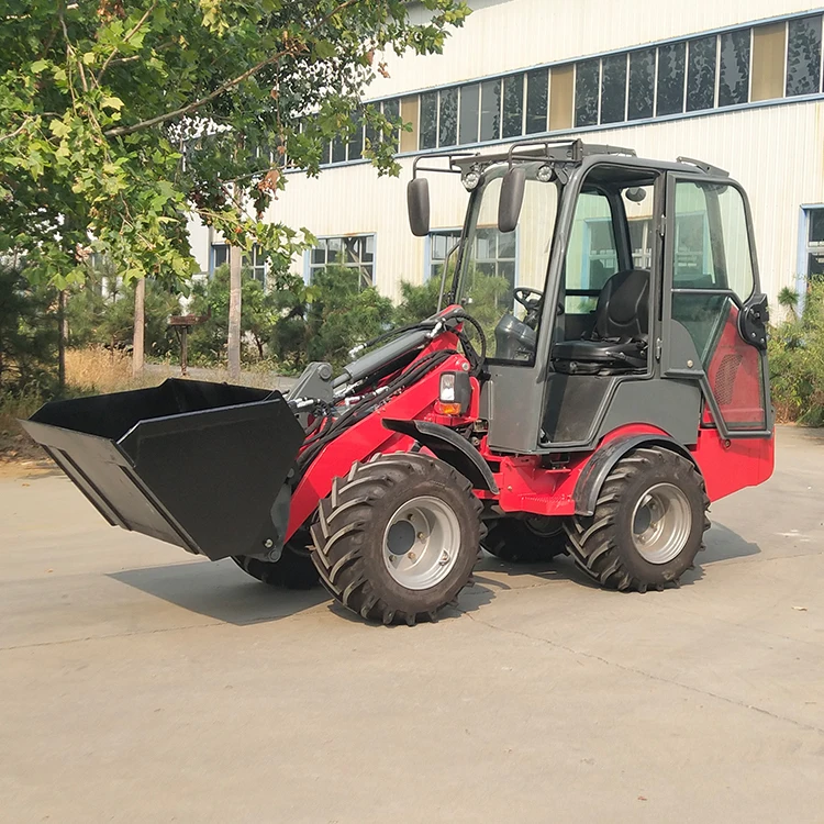 Optional Euro V Engines Articulated Mini Front End Wheel Loader DY35