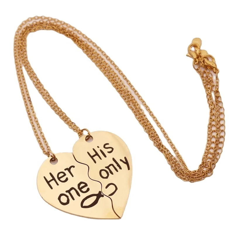 Her one his only on sale necklace