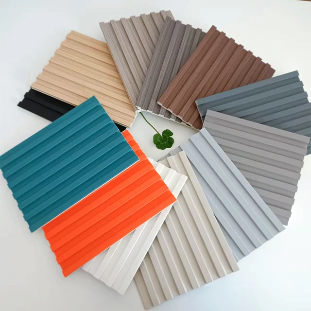 150 Durable Easy Installation Interior Modern Grating Plate Cladding Interior Wpc Wall Panel