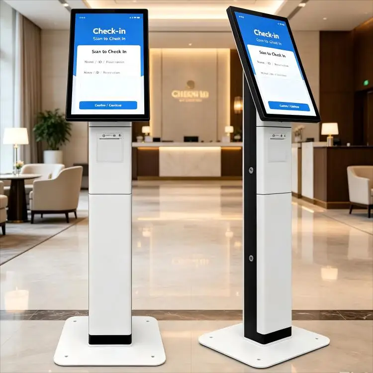 self service queue kiosk for banking